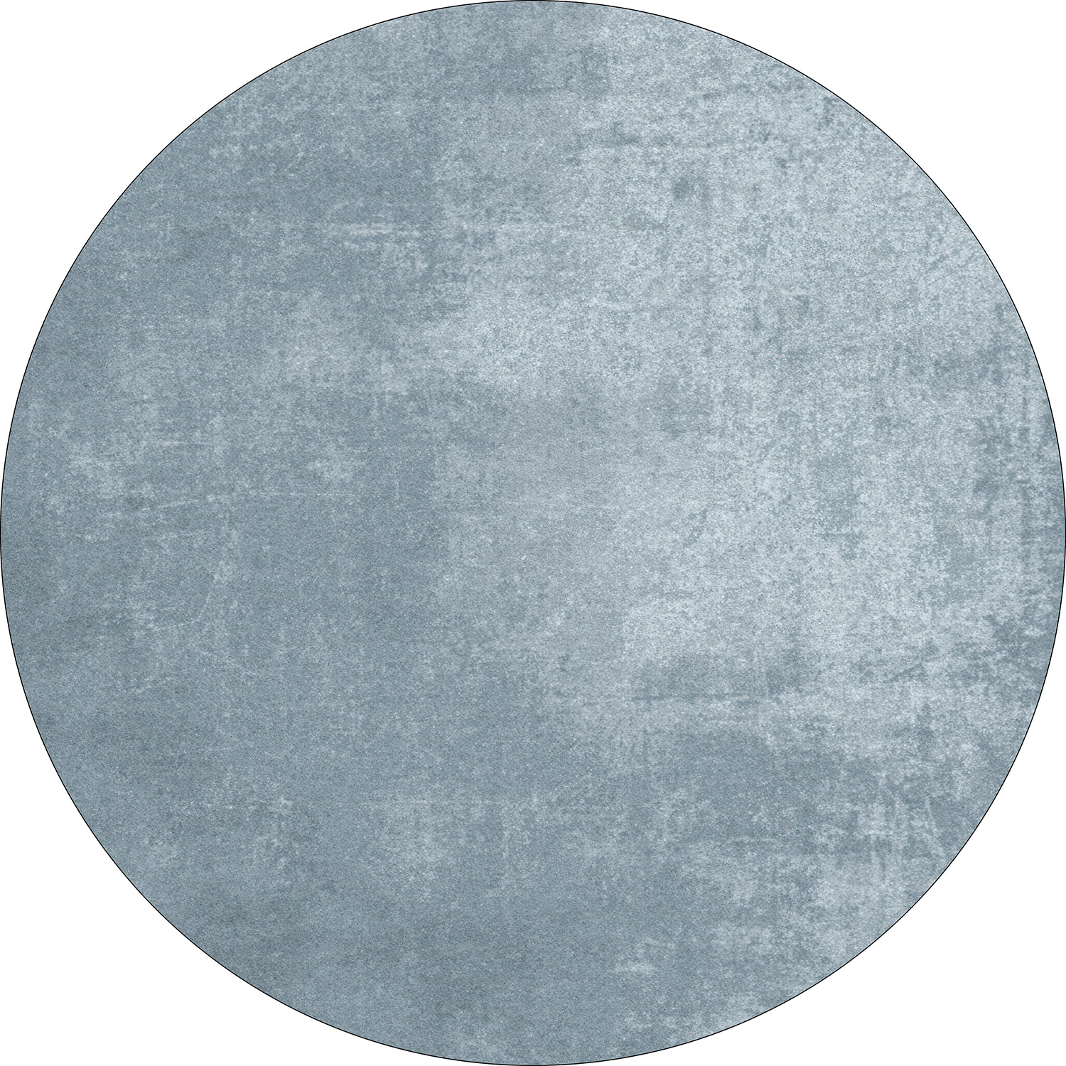 Rund matta - Lynton (blå) (Storlek: Ø 200 cm)