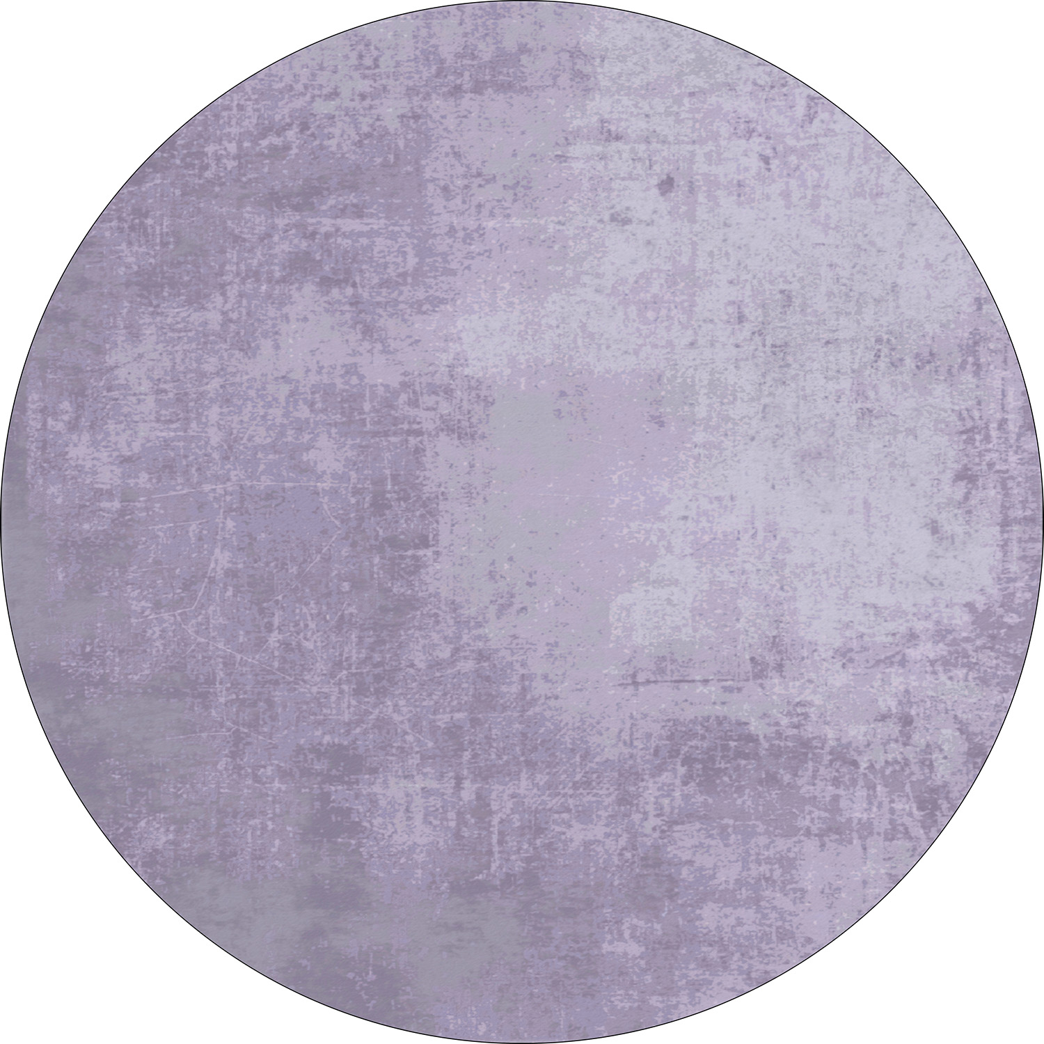 Rund matta - Lynton (ljuslila) (Storlek: Ø 160 cm)