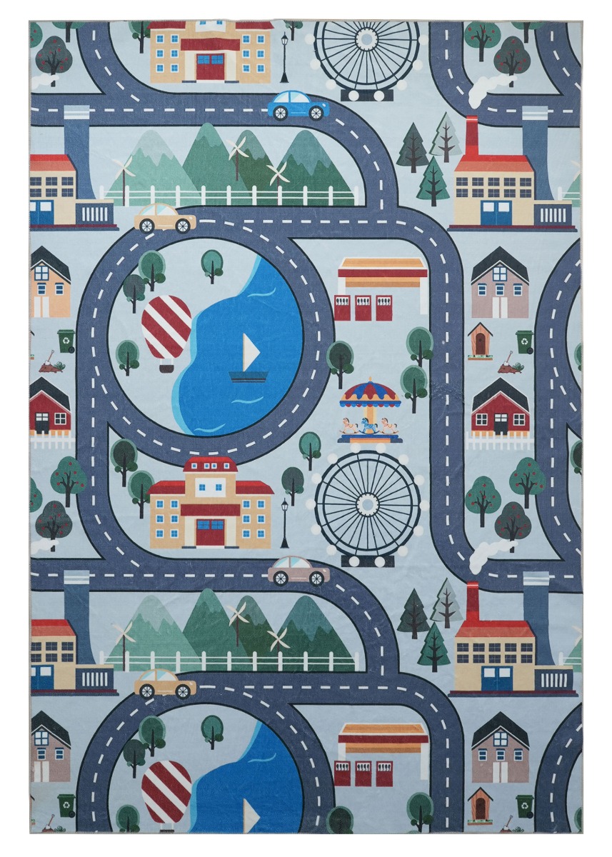 Zappy City Multi 120x170 cm Bilmatta